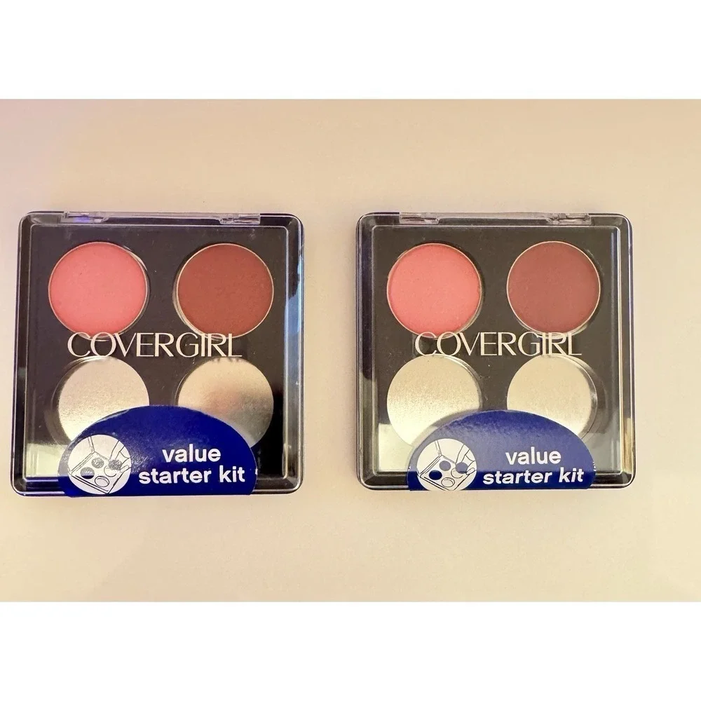 CoverGirl Magnetic Color Pots Starter Kit Rose Quartz & Vintage Wine NWT 2